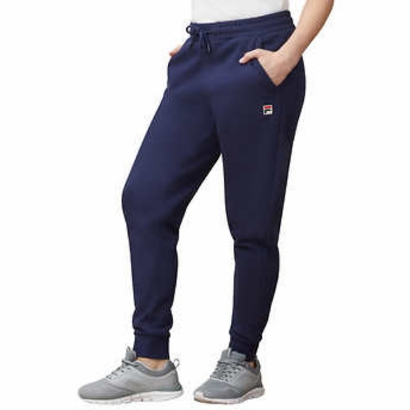 fila blue sweatpants